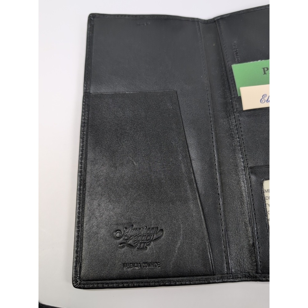 American Legacy‎ II Valencia Cowhide Slim Travel Passport Wallet Holder  ID Card